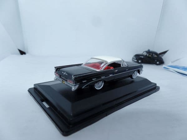 Oxford 87PB59004 PB59004 1/87 HO Scale Pontiac Bonneville Coupe 1959 Regent Black White